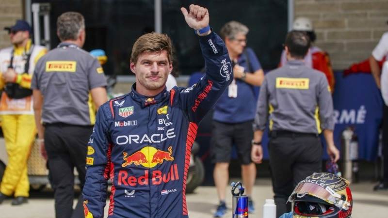 Max Verstappen Gana La Carrera Sprint Del Gran Premio De Estados Unidos