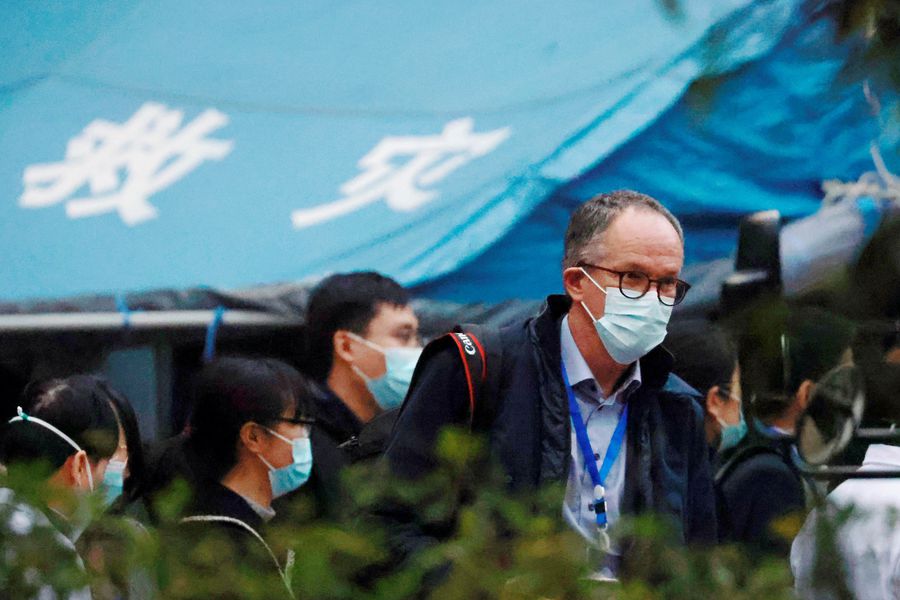 Expertos de la OMS visitan hospital que atendió a primeros pacientes con Covid 19 en Wuhan NMHDXE