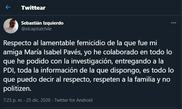 Tuit Sebastian Izquierdo 01 25-12-2020