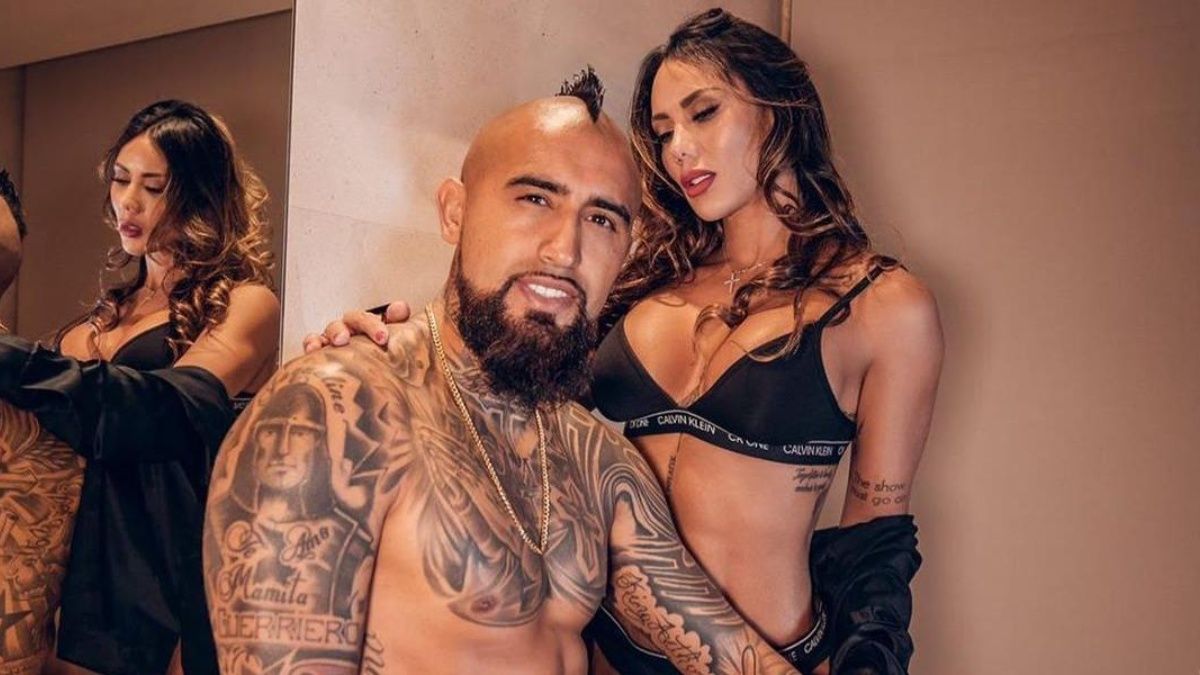 Sonia isaza y arturo vidal