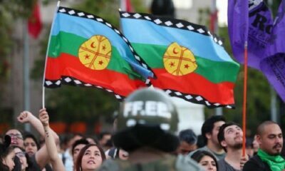 Bandera Mapuche Estado de Sitio wallmapu