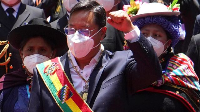 Presidente de bolivia Lius Arce 2020 gettyimages