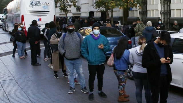 Largas filas