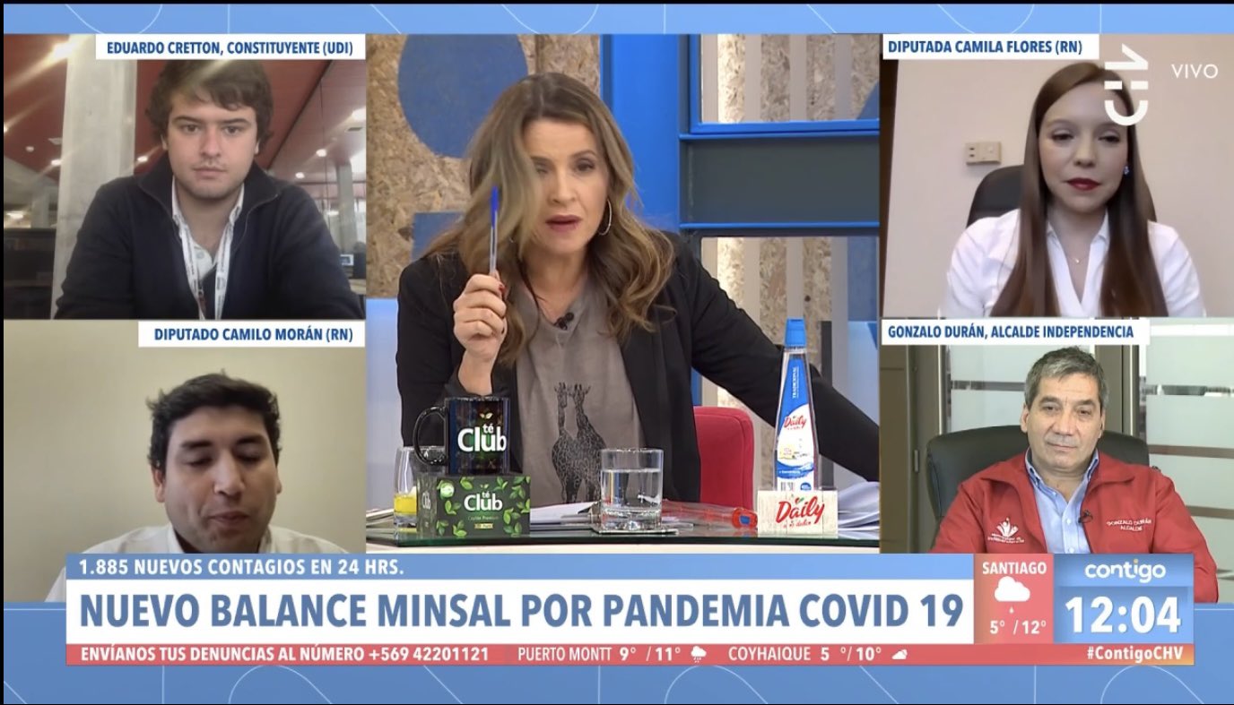 Camila Flores Matinal de CHV 010ABa