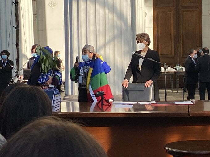 Discurso de Elisa Loncón