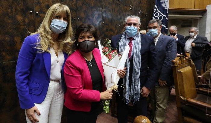 Ximena Rincón presidenta del senado