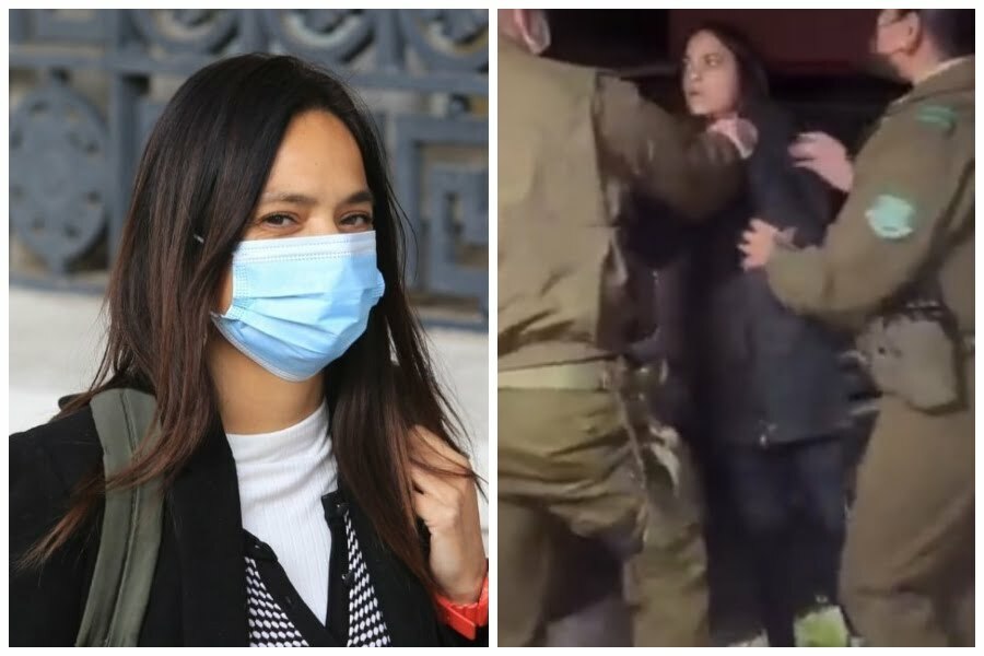 Carabinero agredió a constituyente Tiare Aguilera A93edw