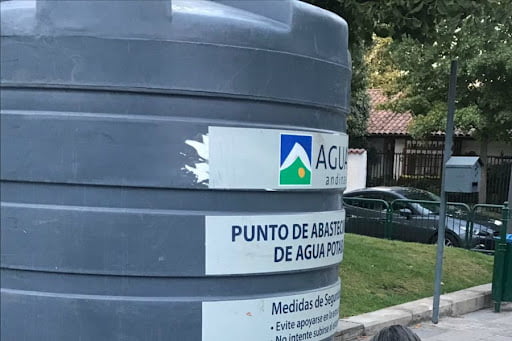 Corte de agua santiago w asdfg