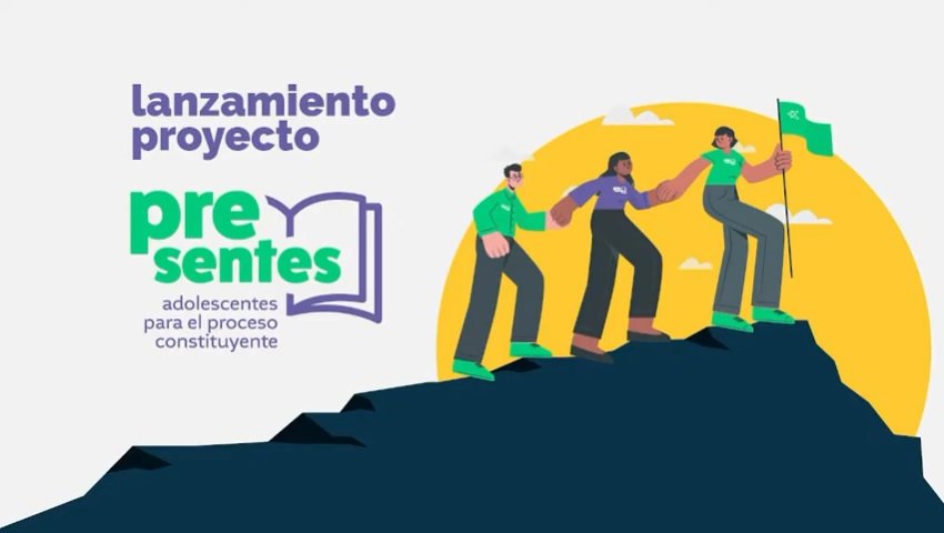 Lanzan proyecto para garantizar participación efectiva de niños, niñas y adolescentes en el Proceso Constituyente