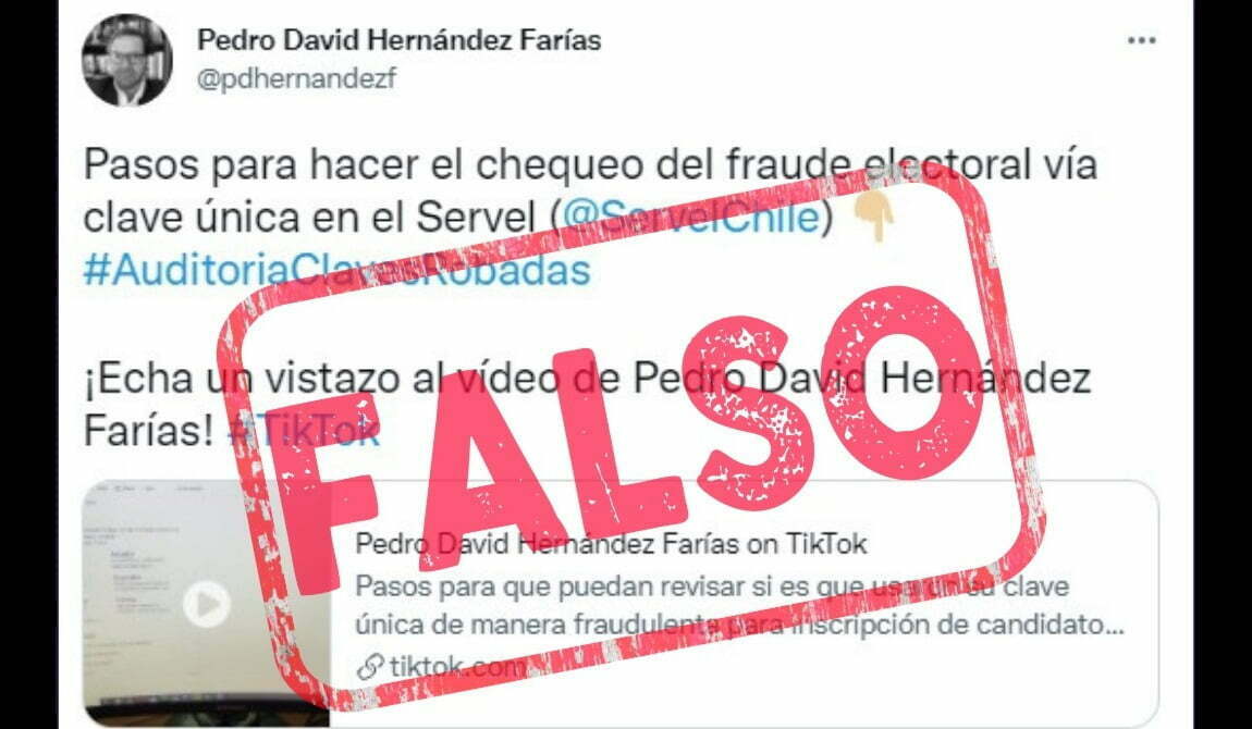 Servel Desmiente a libercaca XsAMrfck