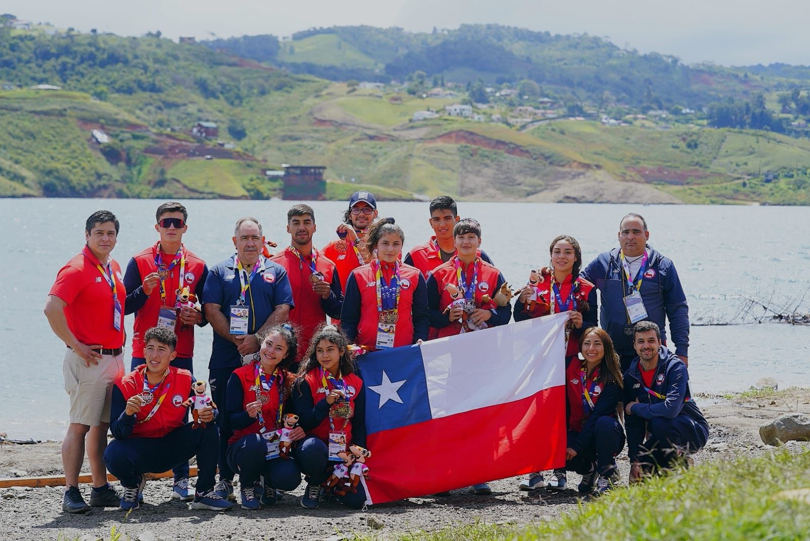 Grupo completo canotaje 001A