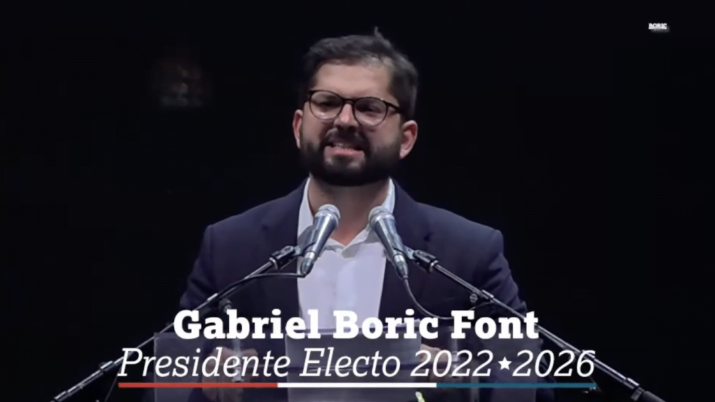 Gabriel Boric primer discurso 2021 12 19 a la(s) 22.21.33