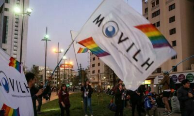 Banderazo por la aprobación de la Ley de Identidad de Género
