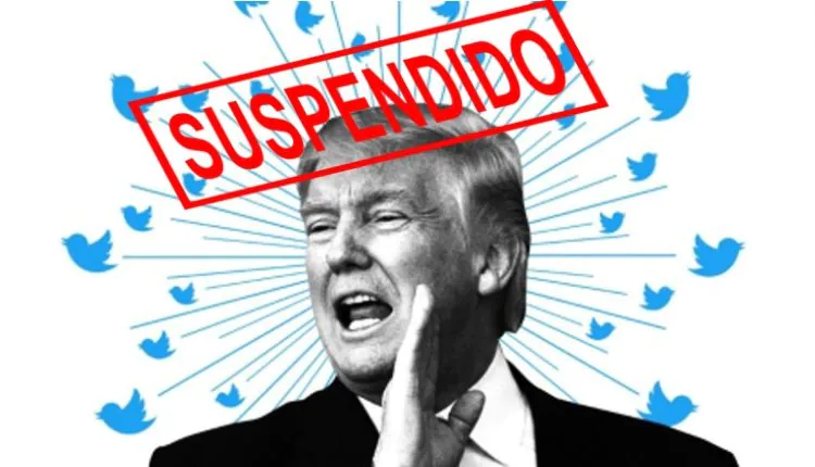 Donald trump suspended twitter