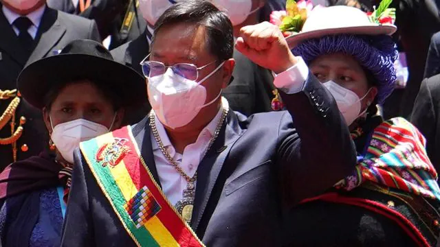 presidente de bolivia Lius Arce 2020 _gettyimages-1284579870