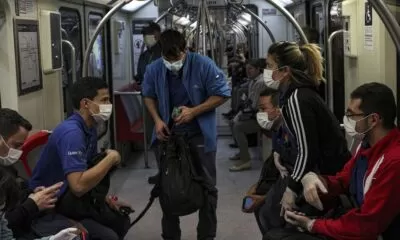 metro de santiago en pandemia i999as