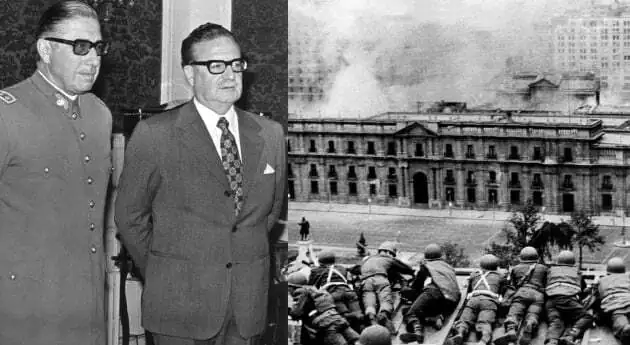 Minuto a minuto de cómo Pinochet traicionó a Chile a través de un cobarde Golpe de Estado 747572612e6a7067