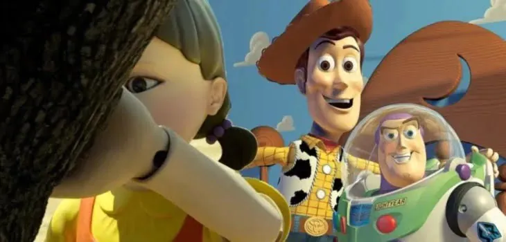 'Toy Story' enfrentándose a muerte en 'El juego del calamar' II001A