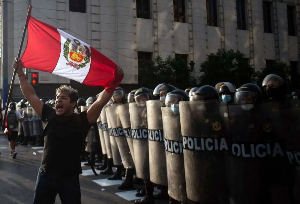 Protestas-Peru
